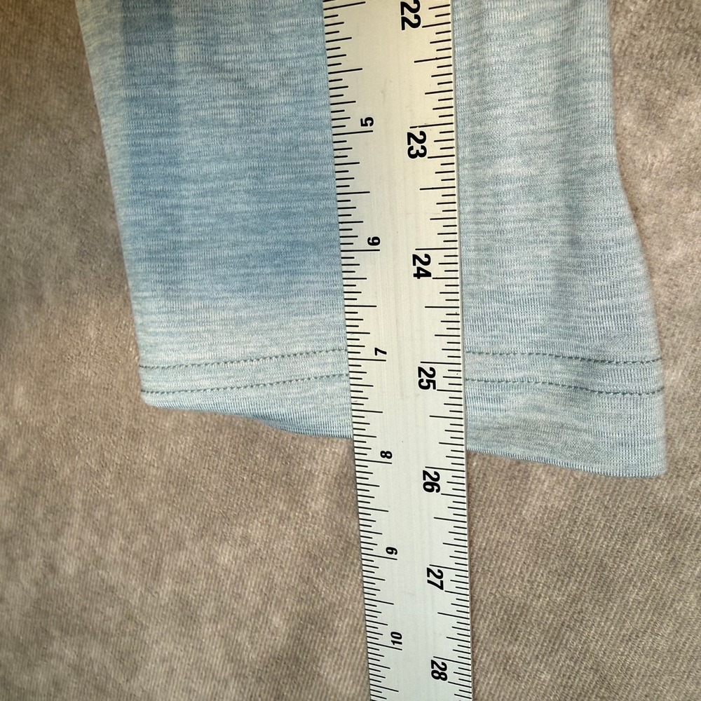 Bugatchi Pullover Shirt Men‎ XL Blue Heathered Stretch Performance Quarter Zip - Picture 9 of 9